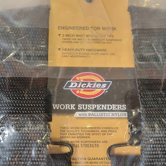 Dickies Men's Work Suspenders 1S (one size) - Picture 3 of 6